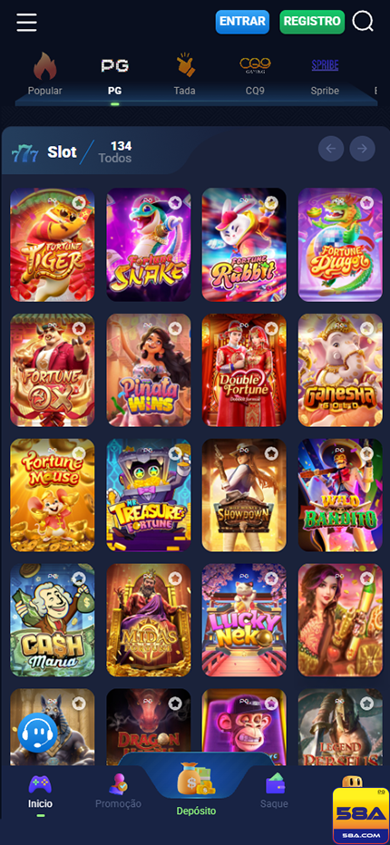 Prêmios Jogos 58a.com